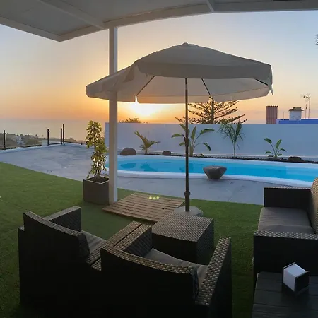 Tagoro Sunset View & Heated Pool Tenerife Vakantiehuis