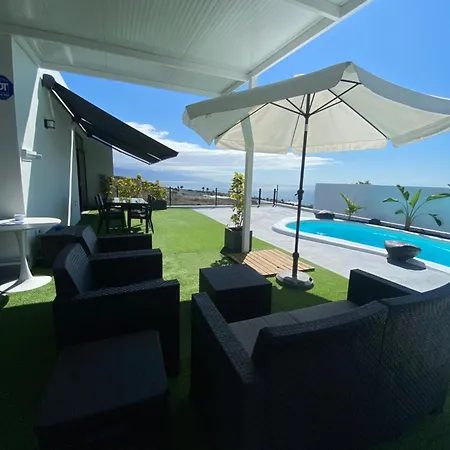 Tagoro Sunset View & Heated Pool Tenerife Vakantiehuis *