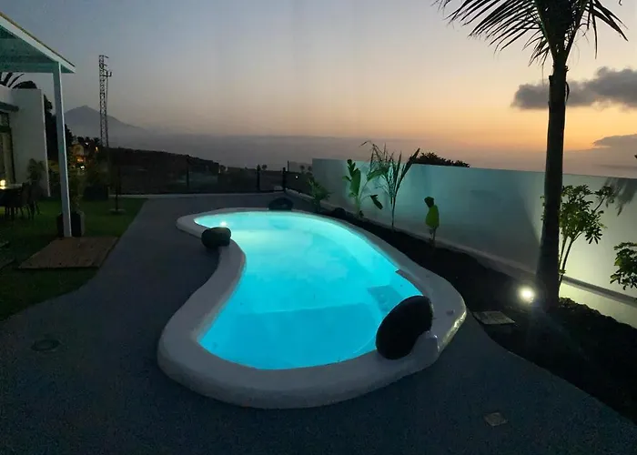 Tagoro Sunset View & Heated Pool Tenerife Vakantiehuis