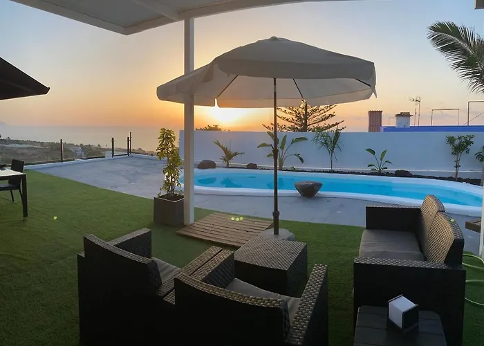 Tagoro Sunset View & Heated Pool Tenerife Vakantiehuis