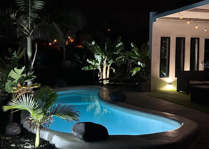 Vakantiehuis Tagoro Sunset View & Heated Pool Tenerife Santa Cruz de Tenerife